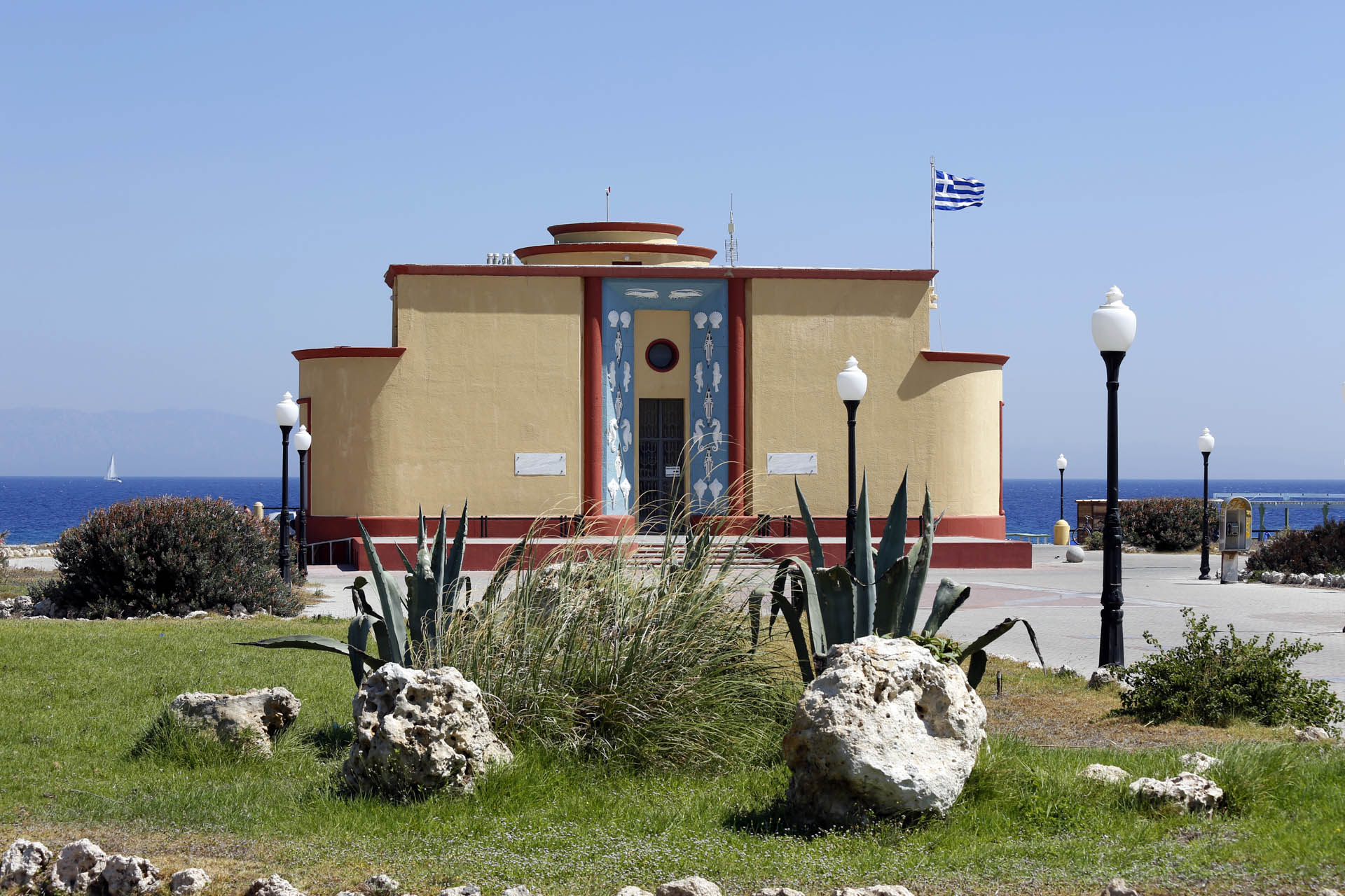 The Aquarium Of Rhodes Or Hydrobiological Station Of Rhodes